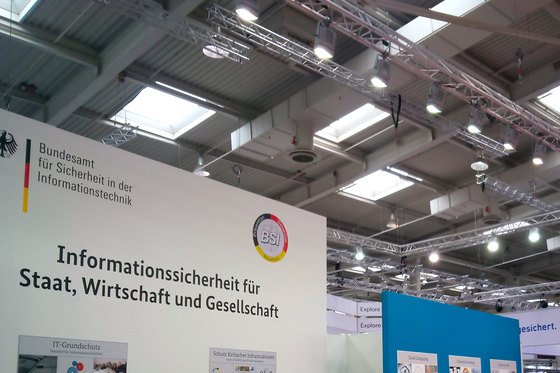 Der Stand des Bundesamts fuer Sicherheit in der Informationstechnik, CeBIT 2017