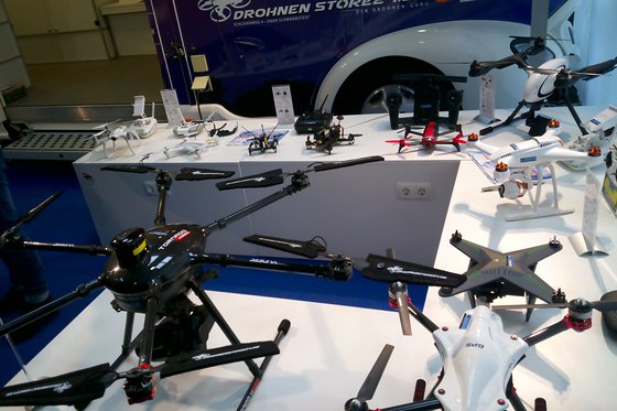 Drohnen auf der CeBIT 2017