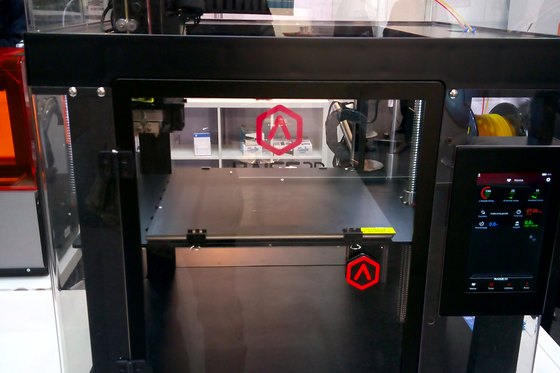 Ein 3D-Drucker auf der CeBIT 2017