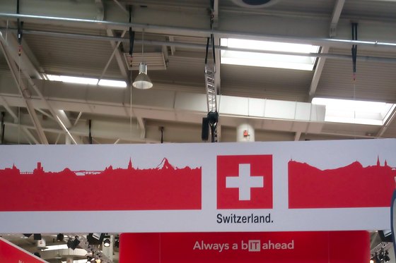 Der Schweizer Pavillon, CeBIT 2017