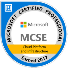 Abzeichen MCSE Cloud Platform and Infrastructure